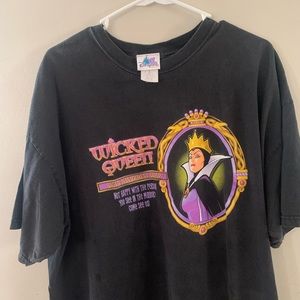 Vintage Disney Evil Queen villain shirt